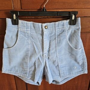 OP Mens Longrider 1970s/80s Corduroy Shorts, Made In USA, Vintage